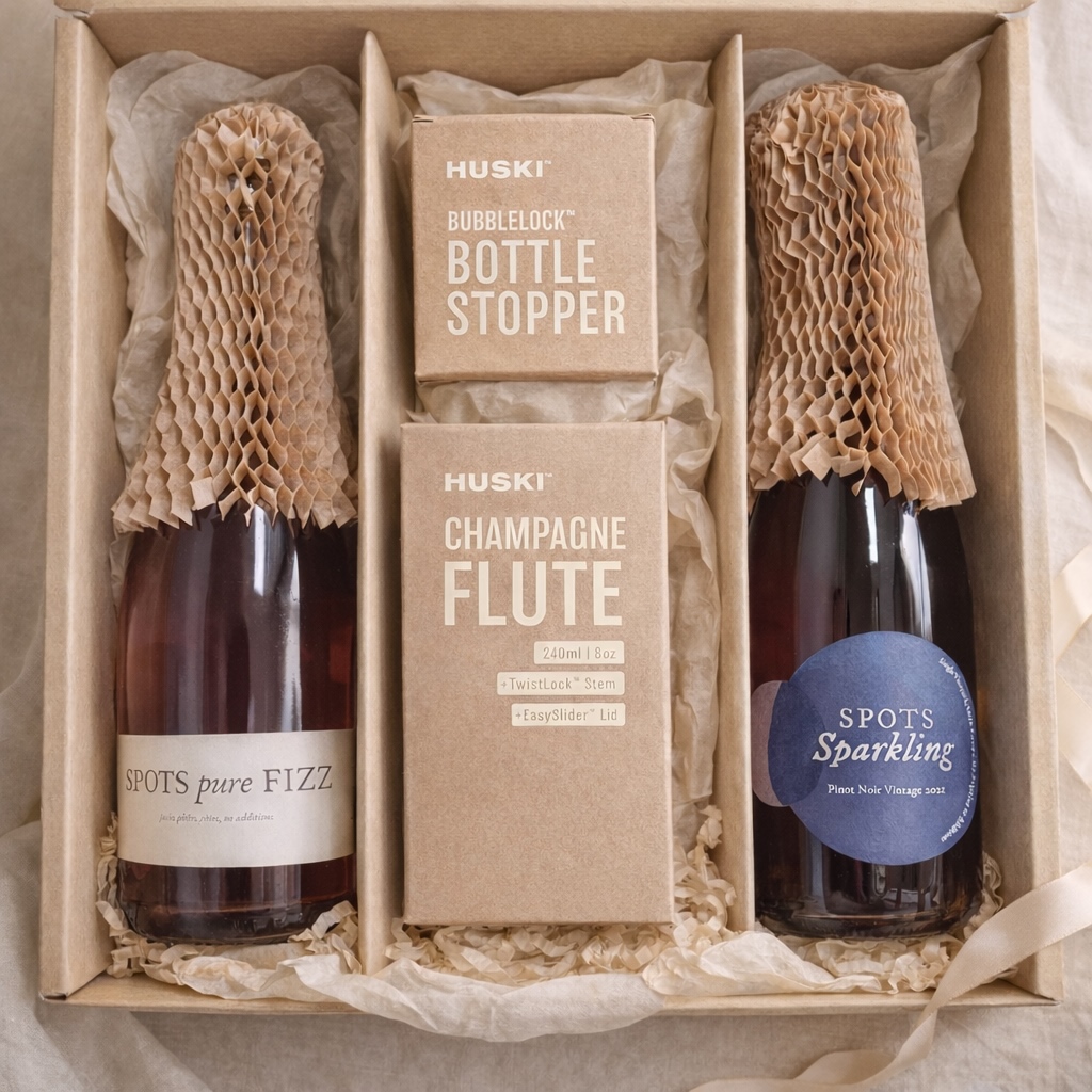 Gathered: Fizz, Sparkling + Huski